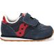 Saucony Baby Jazz Hook & Loop Kids' Sneakers Navy / Red | Canada 707TCEV